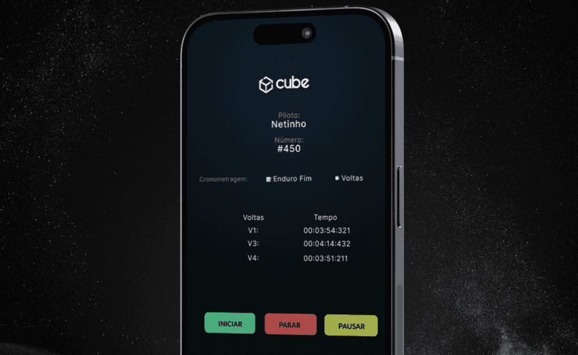 App de cronometragem esportiva